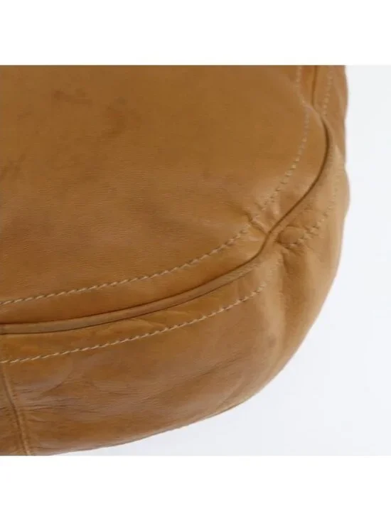 Authentic LOEWE Anagram Shoulder Bag Leather Brown Gold - Picture 8 of 16